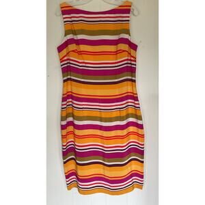 Maggy London SILK Sleeveless Dress Size 12